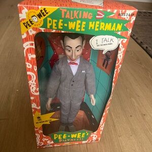 18” Talking Pee-wee Herman Doll excellent condition!